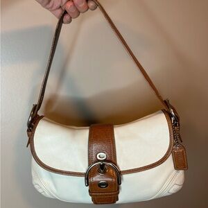 Y2K Coach White Soho Shoulder Bag 🤍